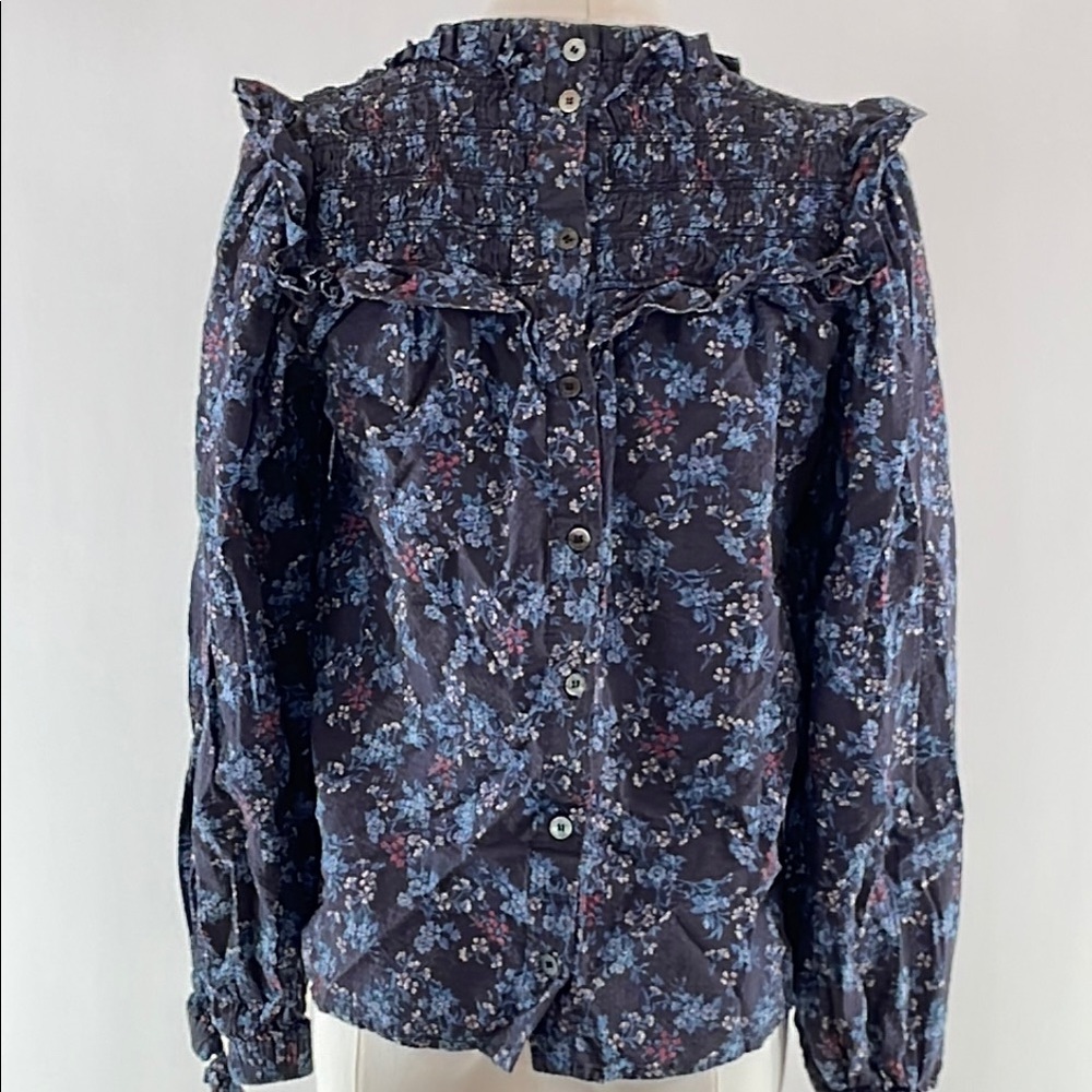 Sea New York Tilly Smocked Top, S - Picture 9 of 11